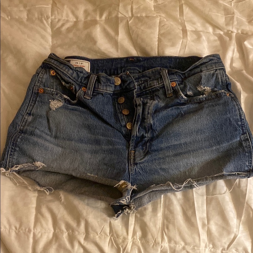 GAP Blue Jean Shorts Classic Denim Style